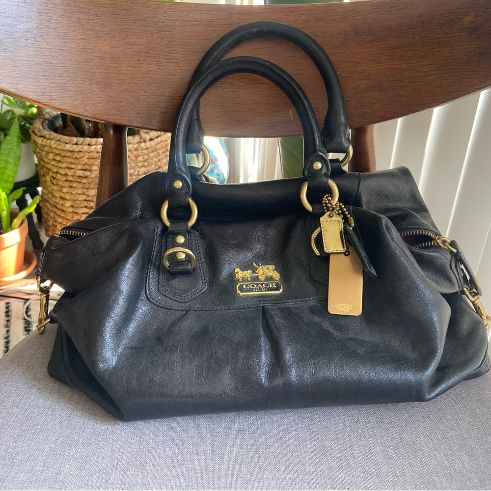 Coach Purse | Black | Satchel Bag